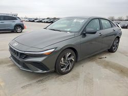 Salvage cars for sale at Grand Prairie, TX auction: 2025 Hyundai Elantra SEL Sport