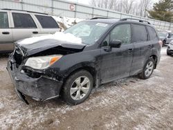 Salvage cars for sale at Davison, MI auction: 2014 Subaru Forester 2.5I Premium