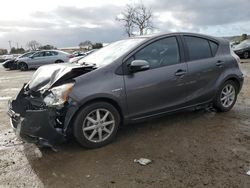 Salvage cars for sale at San Martin, CA auction: 2012 Toyota Prius C