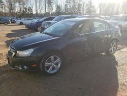 Salvage cars for sale from Copart Charles City, VA: 2012 Chevrolet Cruze LT