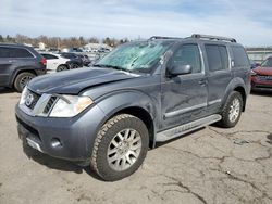 Salvage cars for sale at Pennsburg, PA auction: 2011 Nissan Pathfinder S