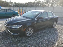 Salvage cars for sale at Ellenwood, GA auction: 2016 Chrysler 200 Limited