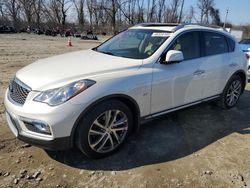 Salvage cars for sale at Baltimore, MD auction: 2016 Infiniti QX50