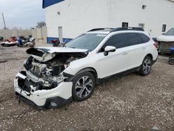 Salvage cars for sale at Farr West, UT auction: 2018 Subaru Outback Touring