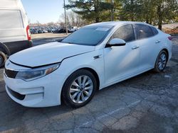 Salvage cars for sale at Lexington, KY auction: 2016 KIA Optima LX