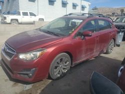 Salvage cars for sale at Albuquerque, NM auction: 2015 Subaru Impreza Sport