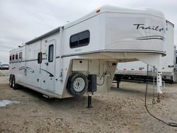 Trail King salvage cars for sale: 2008 Trail King Horse Trailer