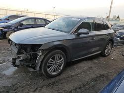 Salvage cars for sale at Dyer, IN auction: 2018 Audi Q5 Premium Plus