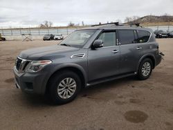 Salvage cars for sale from Copart Colorado Springs, CO: 2017 Nissan Armada SV