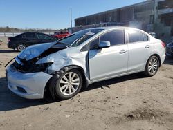 Salvage cars for sale at auction: 2012 Honda Civic EX