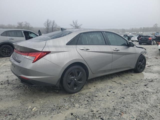 2023 Hyundai Elantra Blue