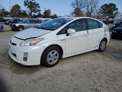 Salvage cars for sale at Hampton, VA auction: 2010 Toyota Prius