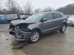 Ford salvage cars for sale: 2021 Ford Edge SEL