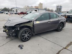 Salvage cars for sale at New Orleans, LA auction: 2021 Toyota Camry SE