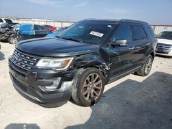 Ford Explorer Limited salvage cars for sale: 2017 Ford Explorer Limited