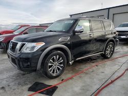 Salvage cars for sale at Wayland, MI auction: 2020 Nissan Armada SV