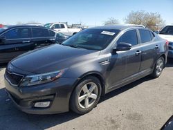 Salvage cars for sale at North Las Vegas, NV auction: 2015 KIA Optima LX