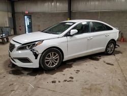 Salvage cars for sale at Chalfont, PA auction: 2017 Hyundai Sonata SE