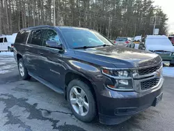 Vehiculos salvage en venta de Copart North Billerica, MA: 2015 Chevrolet Suburban K1500 LS