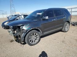 Salvage cars for sale at Adelanto, CA auction: 2017 Ford Explorer Limited