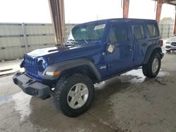 Salvage cars for sale at Homestead, FL auction: 2020 Jeep Wrangler Unlimited Sport