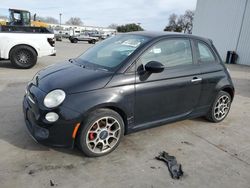 Salvage cars for sale at Sacramento, CA auction: 2012 Fiat 500 Sport