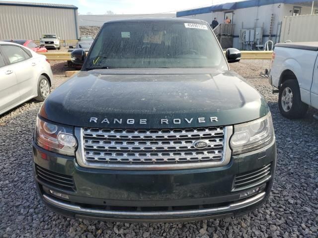 2016 Land Rover Range Rover HSE