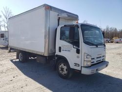 Salvage trucks for sale at Spartanburg, SC auction: 2013 Isuzu NQR