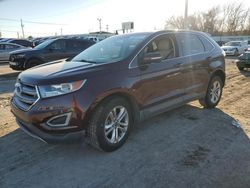 Salvage cars for sale at auction: 2018 Ford Edge SEL