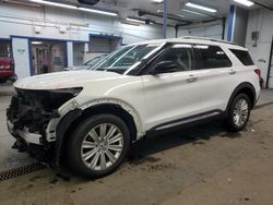 SUV salvage a la venta en subasta: 2021 Ford Explorer Limited