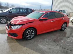 Salvage cars for sale at Lawrenceburg, KY auction: 2017 Honda Civic EX