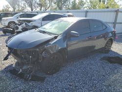 Salvage cars for sale at Riverview, FL auction: 2017 Toyota Corolla L