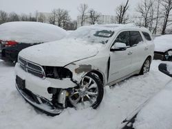 Dodge Durango Citadel salvage cars for sale: 2018 Dodge Durango Citadel