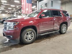 Salvage cars for sale at Blaine, MN auction: 2017 Chevrolet Tahoe K1500 LT