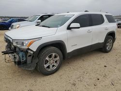 Salvage cars for sale at San Antonio, TX auction: 2019 GMC Acadia SLE