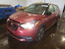 Nissan salvage cars for sale: 2019 Nissan Kicks S