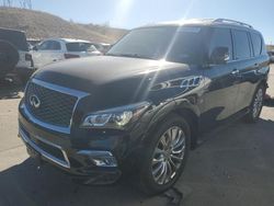 Salvage cars for sale at Littleton, CO auction: 2016 Infiniti QX80