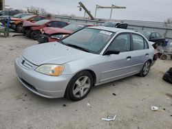 Salvage cars for sale at Kansas City, KS auction: 2001 Honda Civic LX