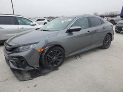 Salvage cars for sale at Grand Prairie, TX auction: 2020 Honda Civic EX