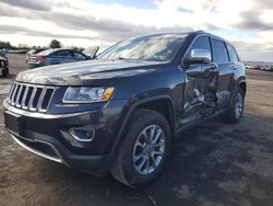 Jeep Grand Cherokee salvage cars for sale: 2015 Jeep Grand Cherokee Limited