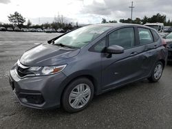 Salvage cars for sale at San Martin, CA auction: 2019 Honda FIT LX