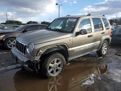 Salvage cars for sale at East Granby, CT auction: 2007 Jeep Liberty Limited