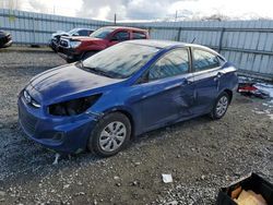 Hyundai Accent salvage cars for sale: 2015 Hyundai Accent GLS