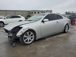 Salvage cars for sale at Wilmer, TX auction: 2005 Infiniti G35