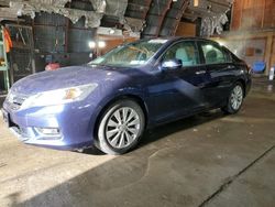 Salvage cars for sale at Albany, NY auction: 2014 Honda Accord EX