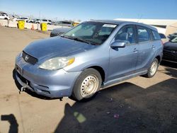 Salvage cars for sale at Brighton, CO auction: 2004 Toyota Corolla Matrix XR