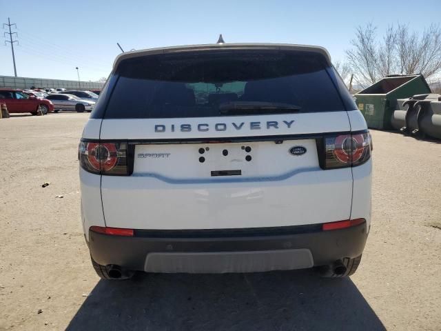 2017 Land Rover Discovery Sport SE