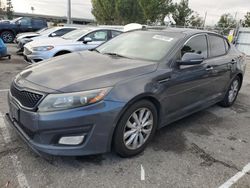 Vehiculos salvage en venta de Copart Rancho Cucamonga, CA: 2015 KIA Optima EX