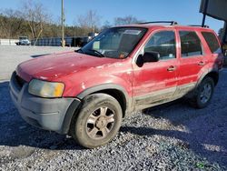 Salvage cars for sale at Cartersville, GA auction: 2002 Ford Escape XLT