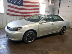 Salvage cars for sale at Lyman, ME auction: 2003 Toyota Camry LE